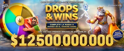 Torneo Slots Drop & Win promotion banner
